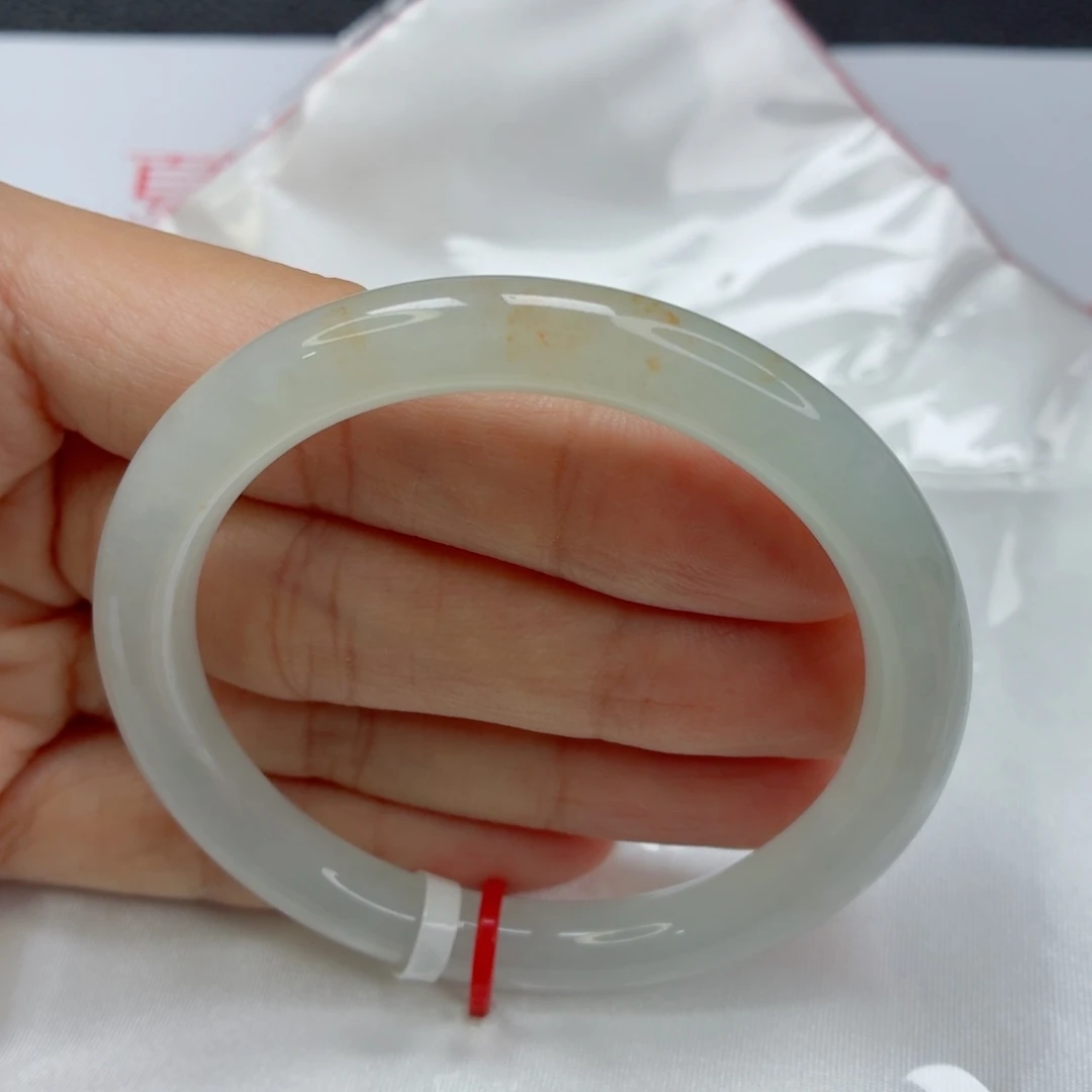 未镶嵌手镯翡翠老坑52圈冰晴桂花糕008