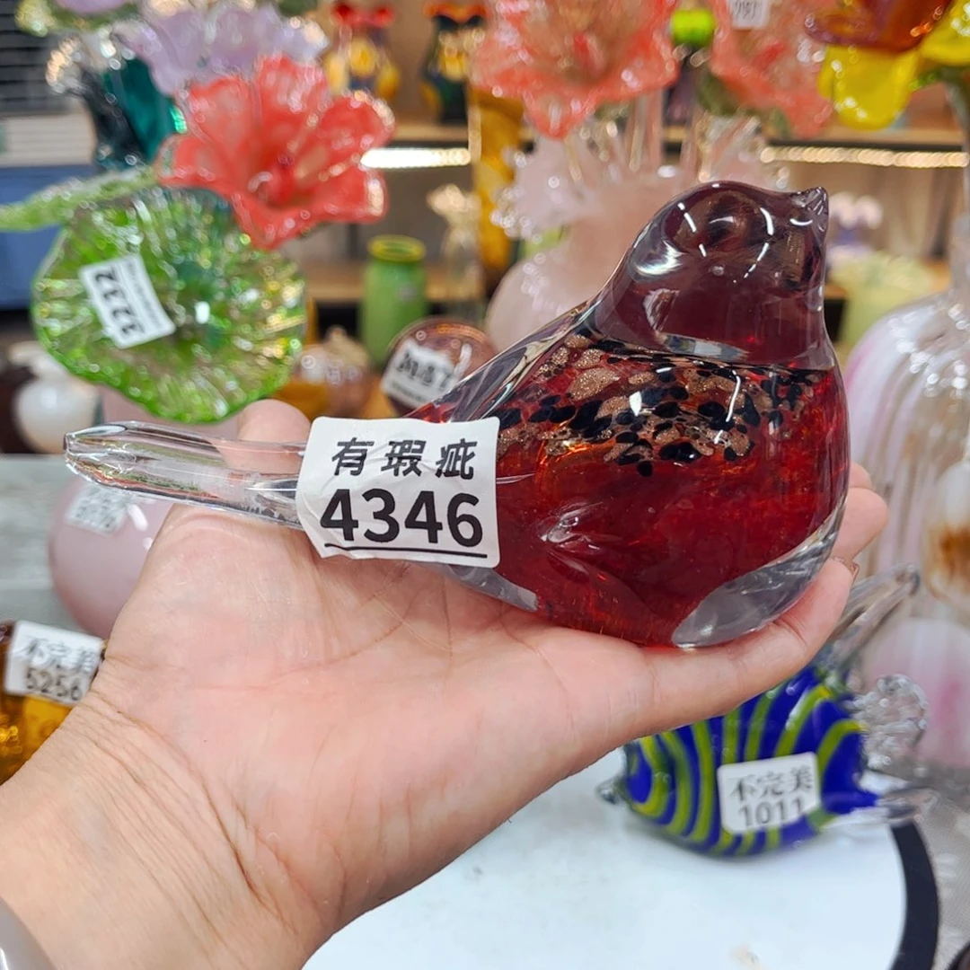 4346鸟小瑕  家悦琉璃工艺品