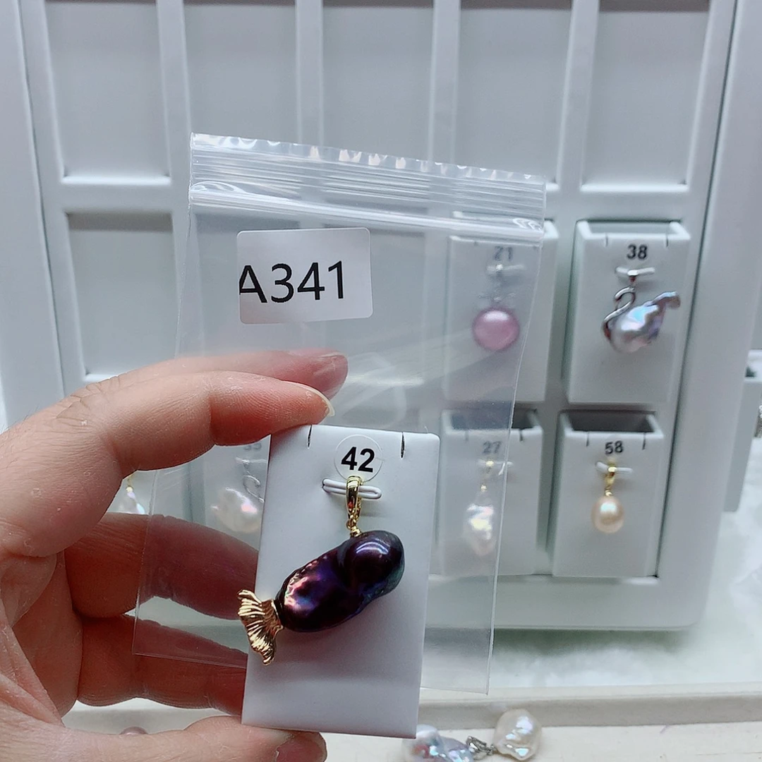 淡水珍珠合金吊坠(不含链)