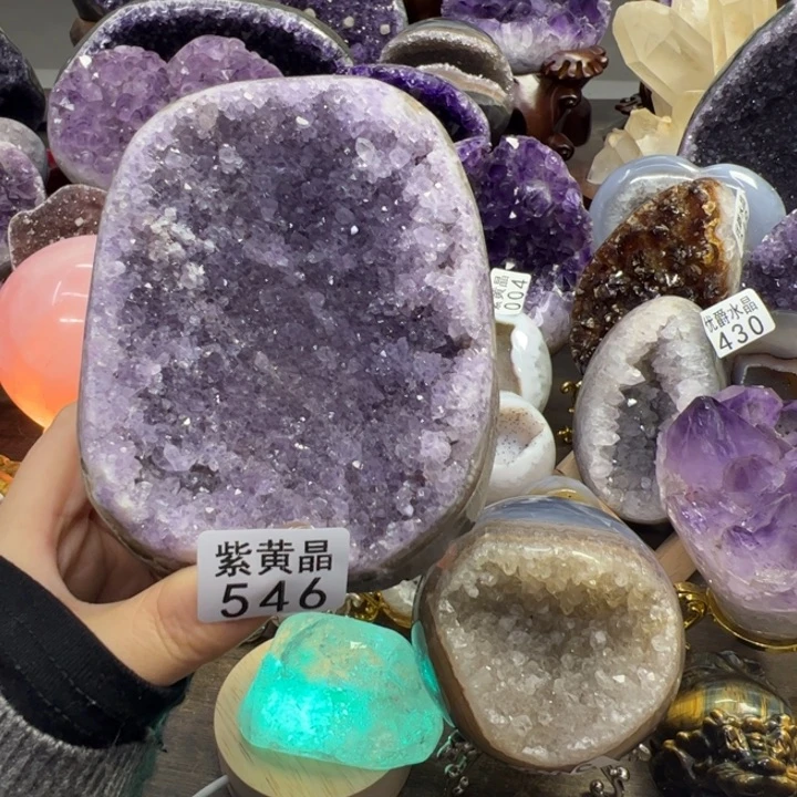 未镶嵌大型摆件（非配饰）紫晶546