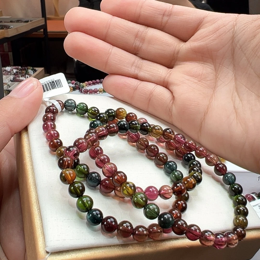 未镶嵌碧玺手串6mmmmmmmmm