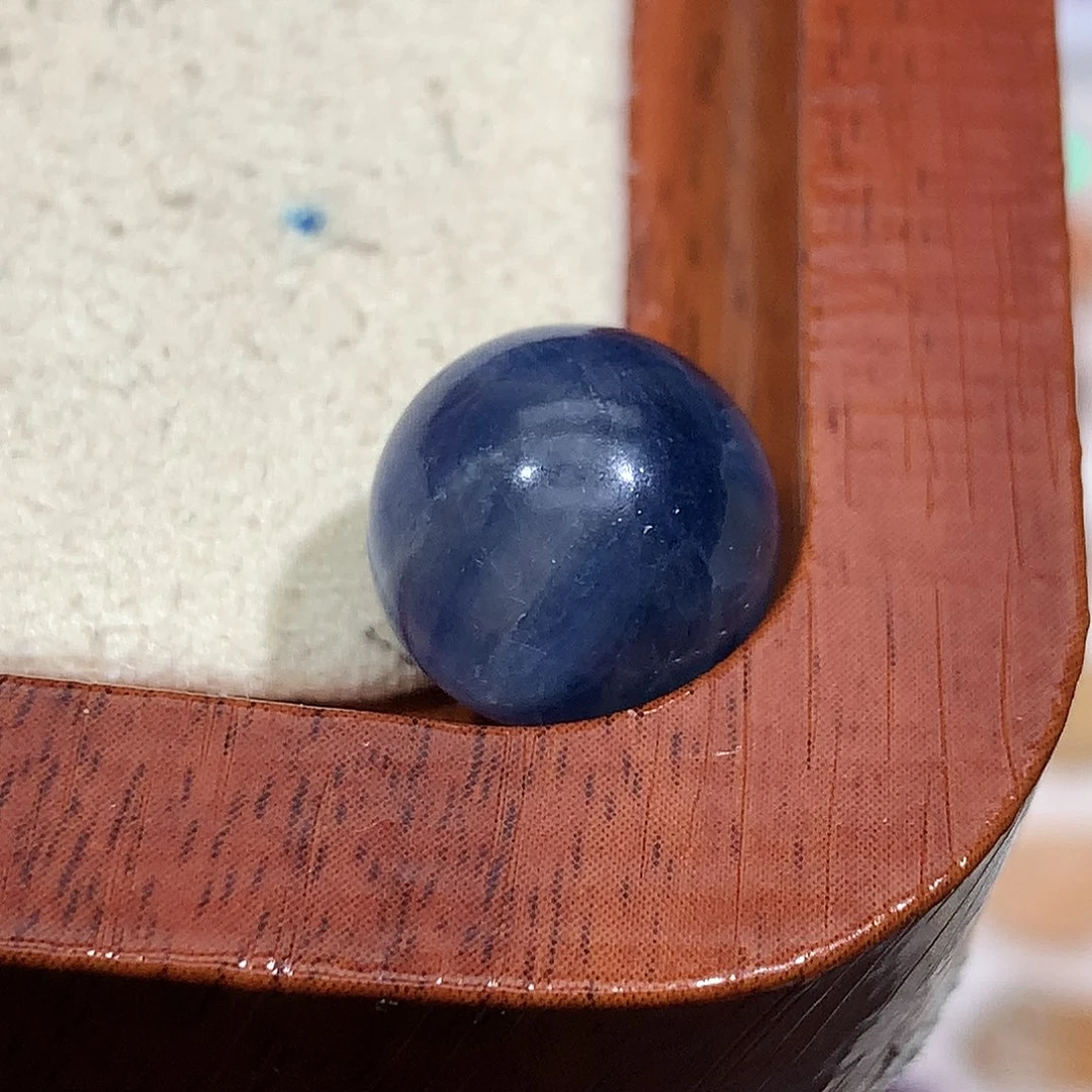 无非金属蓝晶单珠