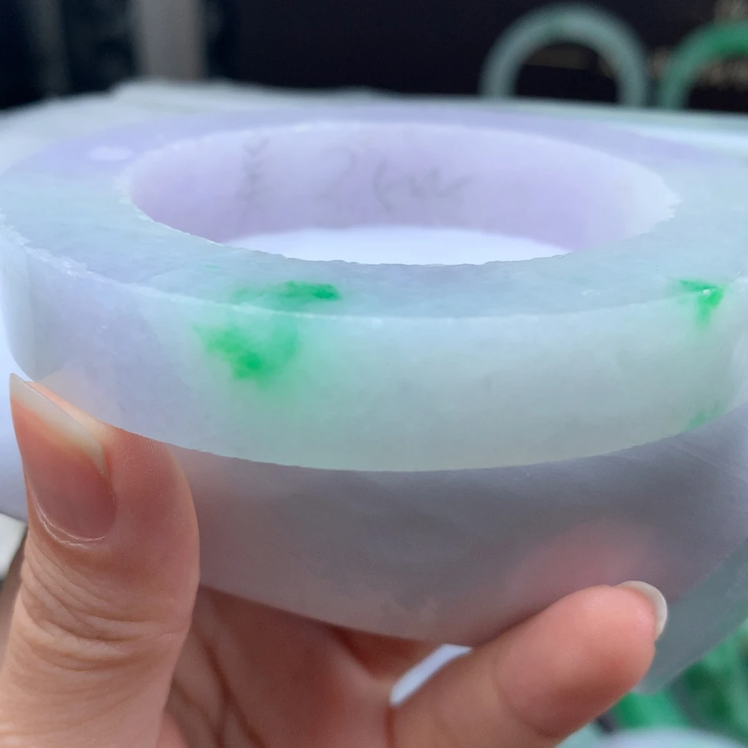 定制翡翠未镶嵌冰春彩54一62