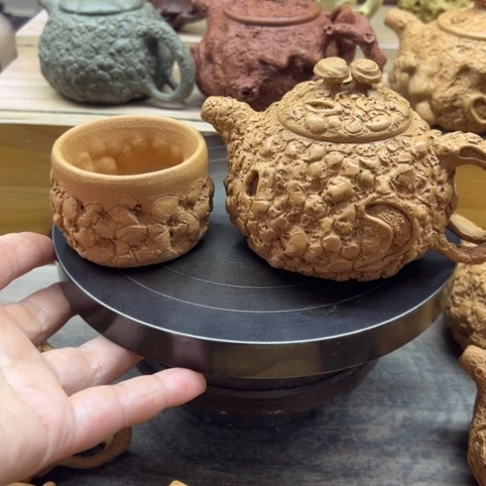 茶壶紫砂全手工制作