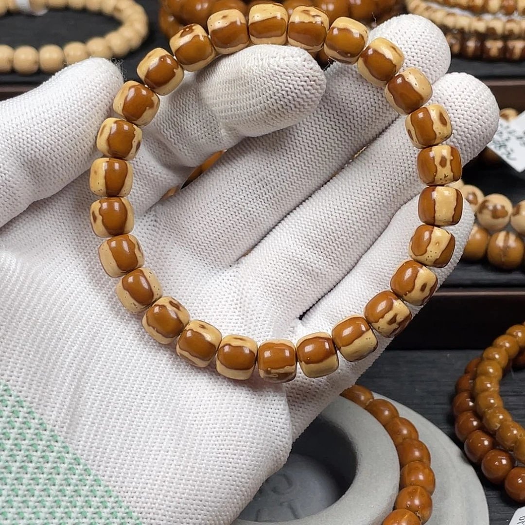 豆***儿紫金鼠手串9.2实心花鼠牛货lgz