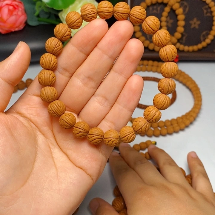 把件桃核野生金麒麟毕业款单圈