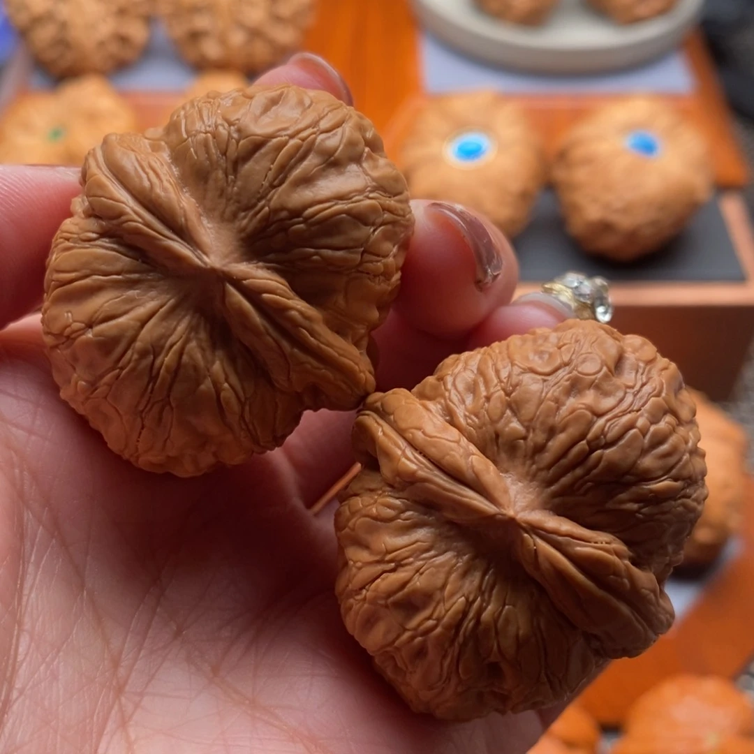 文玩核桃把件41尺寸平谷元宝 全