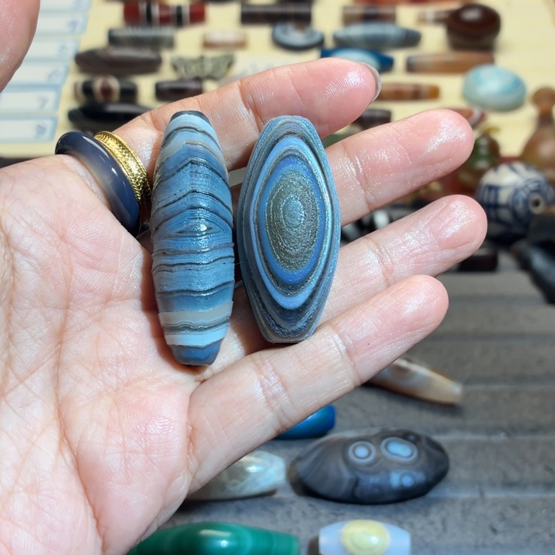 香***）玛瑙/玉髓合金颈饰