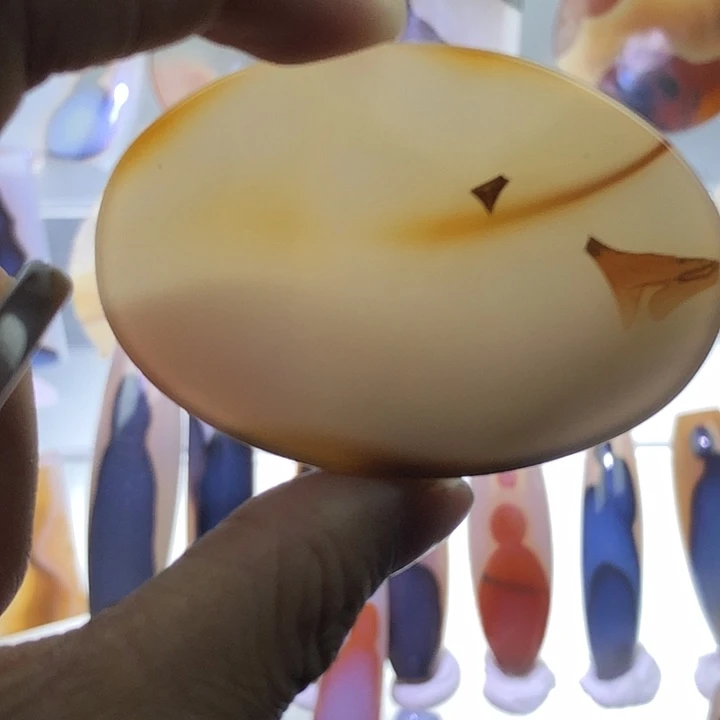 查罗石银S925镀金镶嵌珠宝半成品53