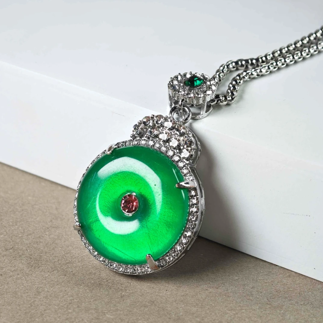 【小天总专属】F037 芙蓉绿 平安扣 吊坠多样性发其一