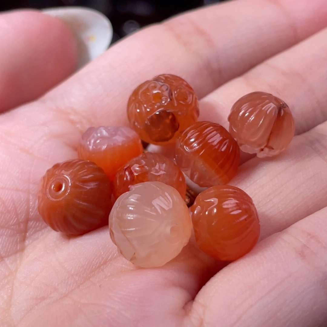 南红玛瑙未镶嵌挂件10117