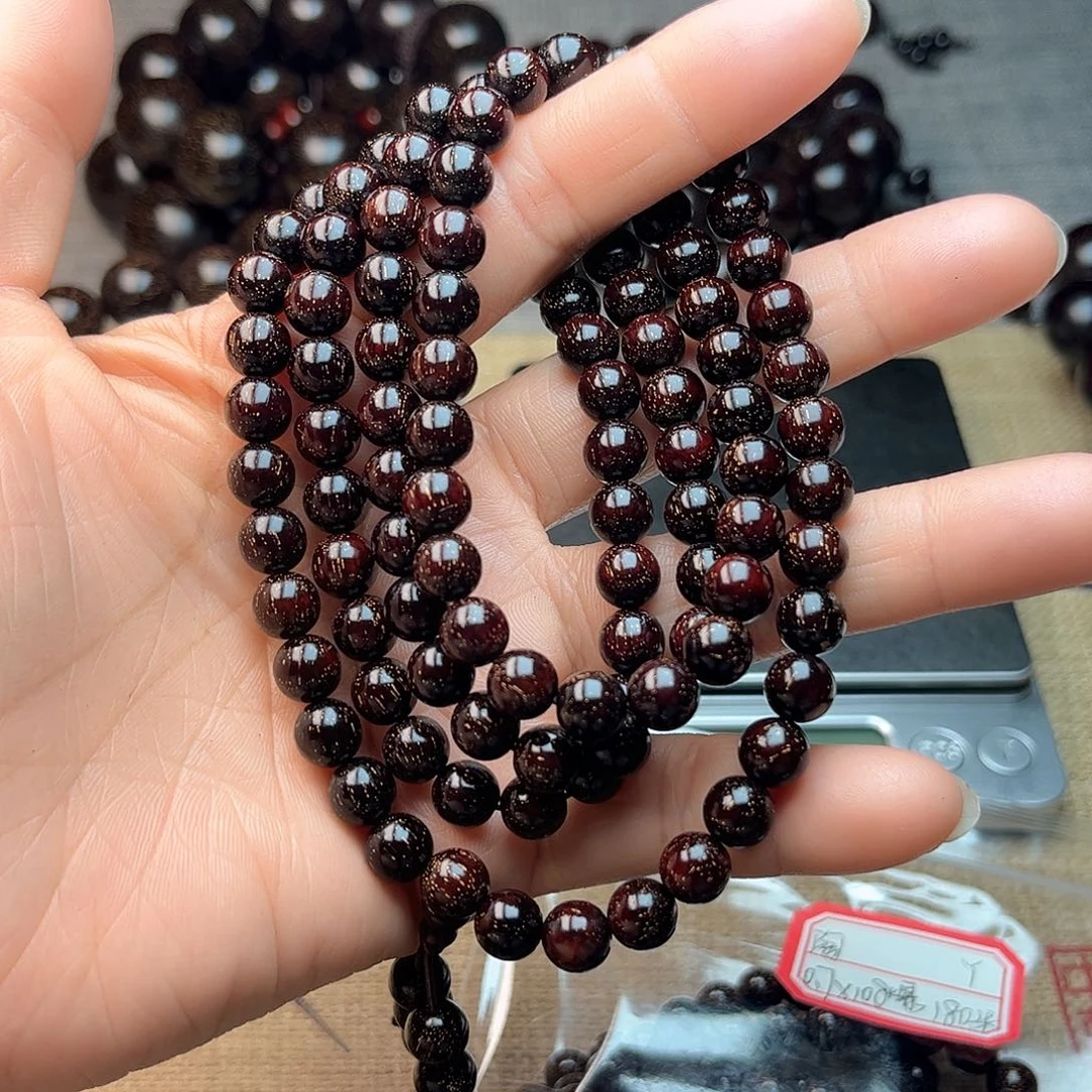 檀香紫檀（小叶紫檀）0.7 108颗 满星