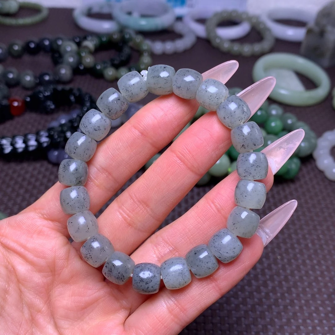 未镶嵌手串和田玉卡10