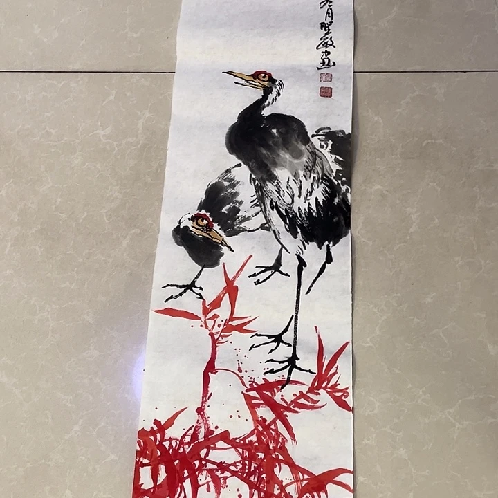 国画张圣敏先生纯手绘作品