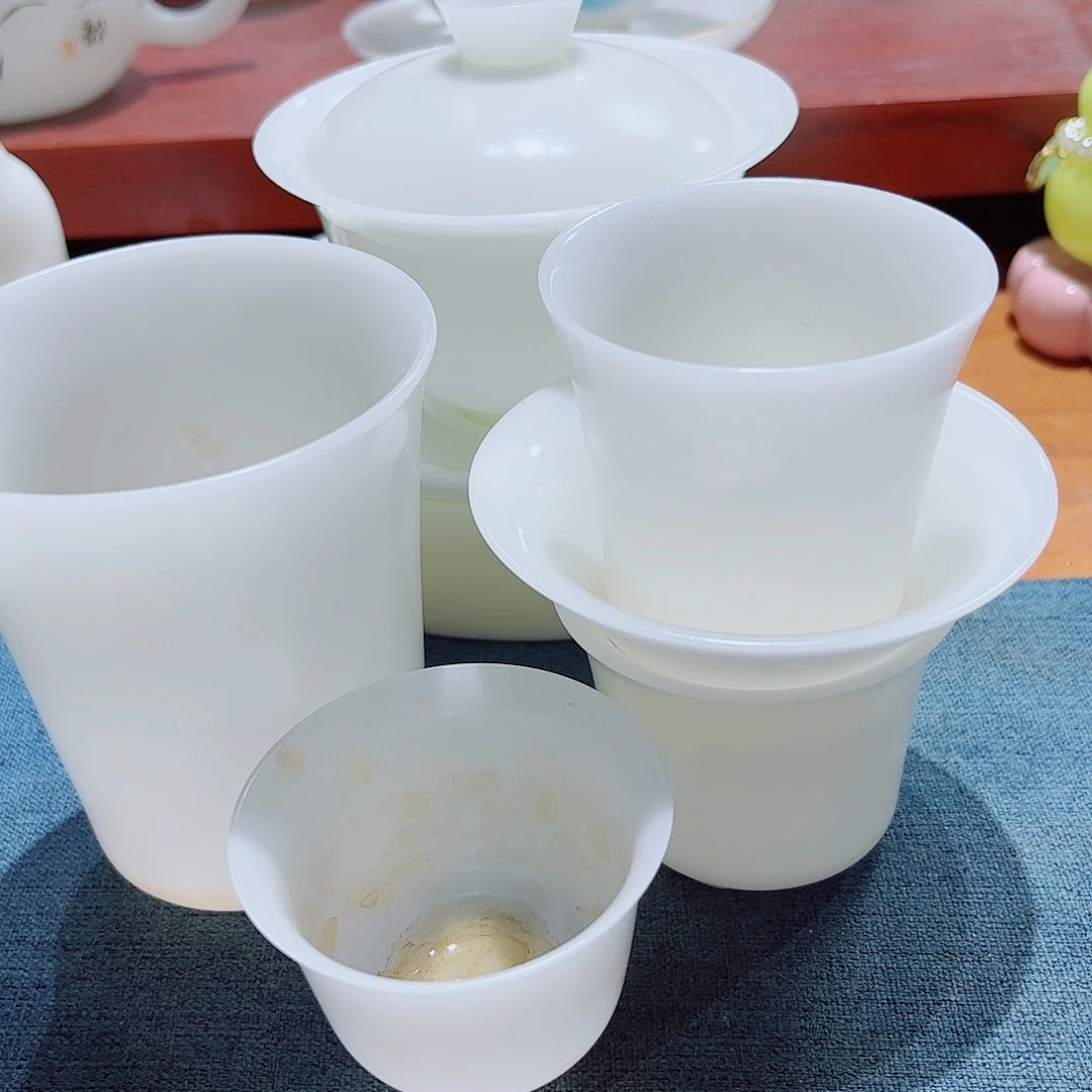 陶素烧璞玉130cc➕6杯套组安全