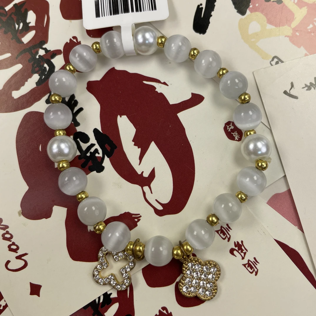银色少女风简约风手链