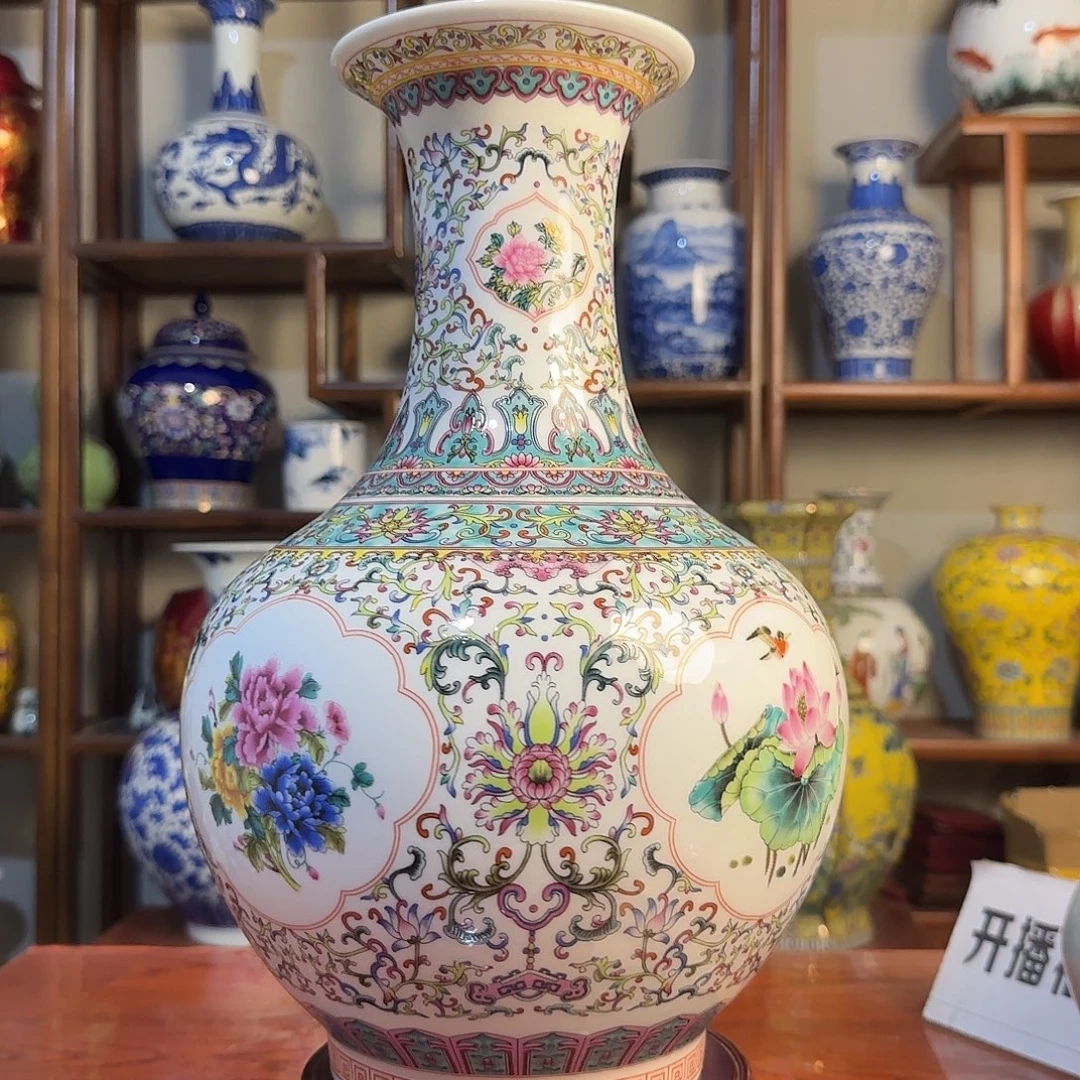 瓶高度39厘米肚径25厘米