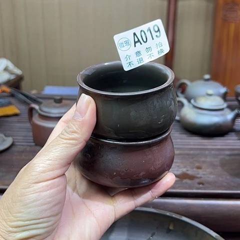 戬谷龙窑柴烧茶杯019