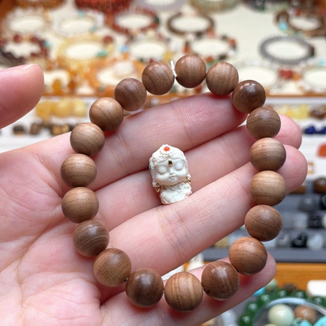 嫚***伊檀香木印度迈索尔老山檀