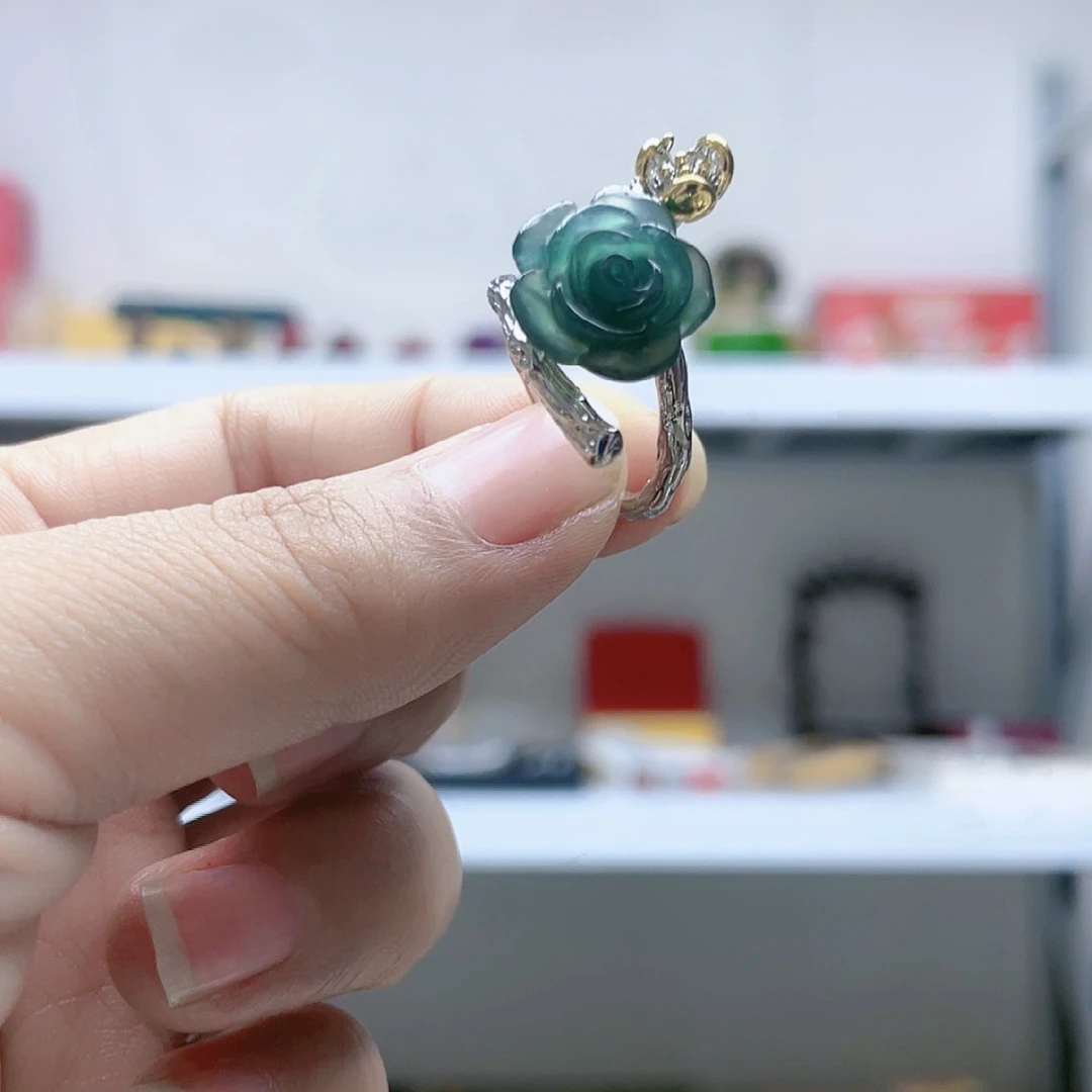 【闪购商品】未镶嵌戒指翡翠