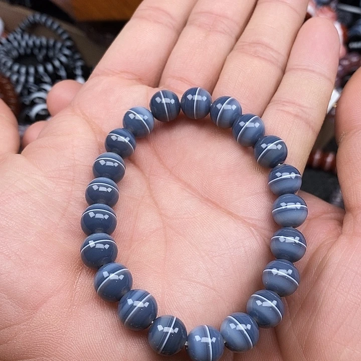 玛瑙/玉髓未镶嵌手链