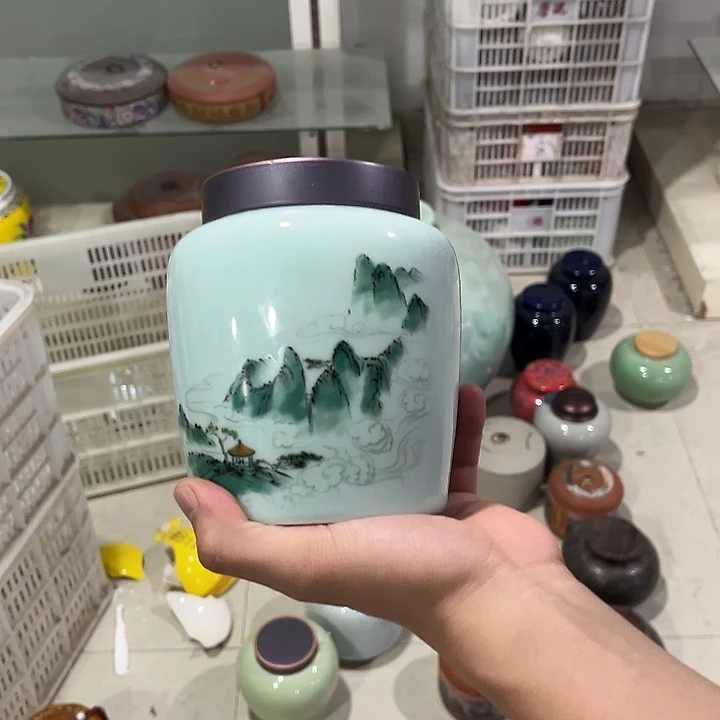 罐司宴陶瓷精选高档陶瓷茶叶罐