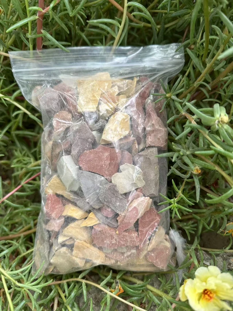 新疆彩色碎土混装！颜色随机！不可备注！颜色随机发货！