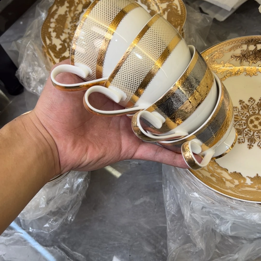 y***e瓷片杯子四个打包