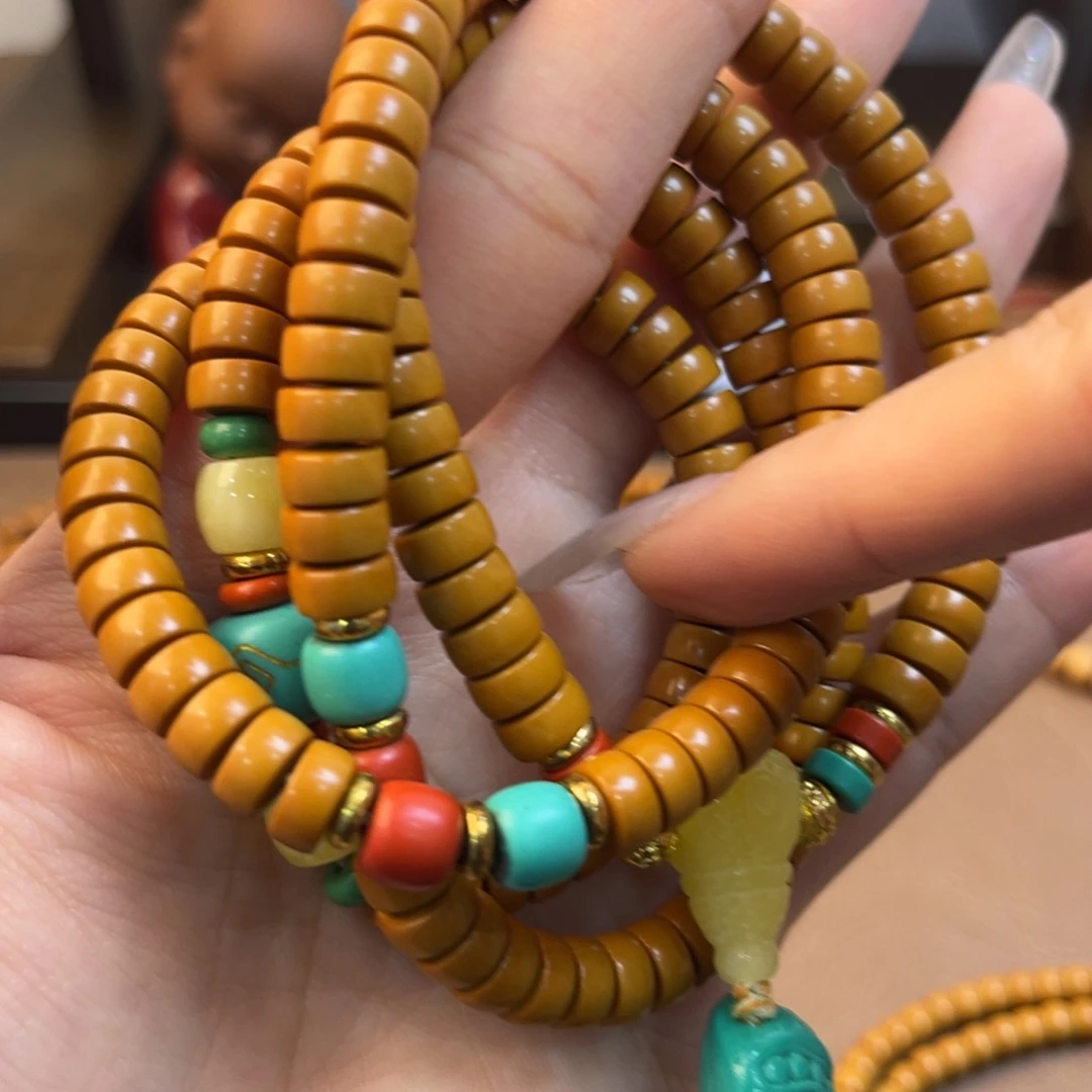 橄榄核手串/手链【手尖工艺】SSS级工艺精品橄榄核满配药片8.0