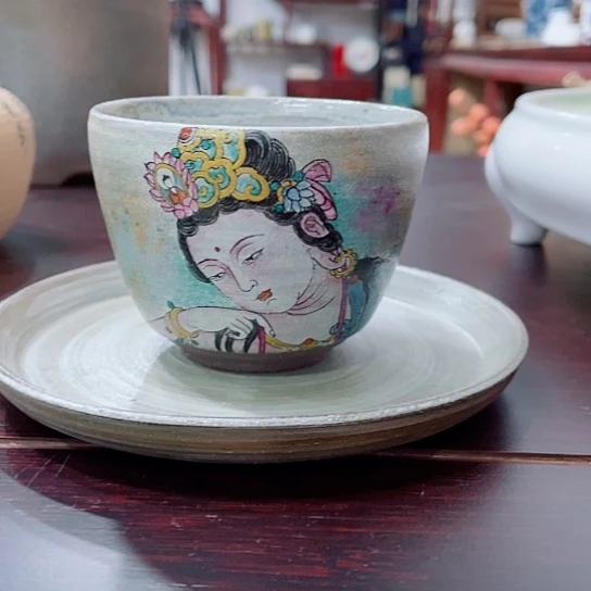 小***鱼九希堂陶瓷茶具作品