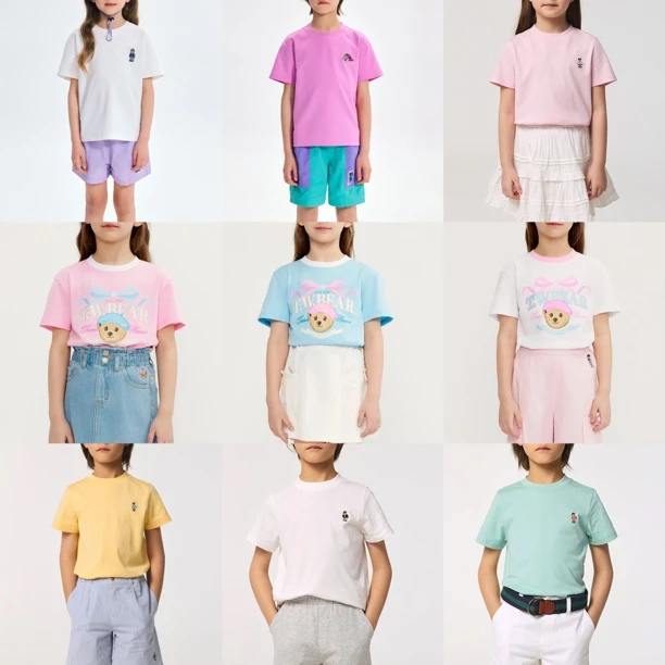 【109元专区】TeenieWeenieKids25年男女童夏款印花短袖纯色T恤合集