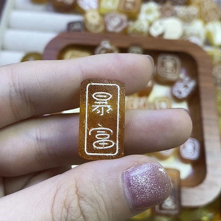 吊坠橄榄核小原皮