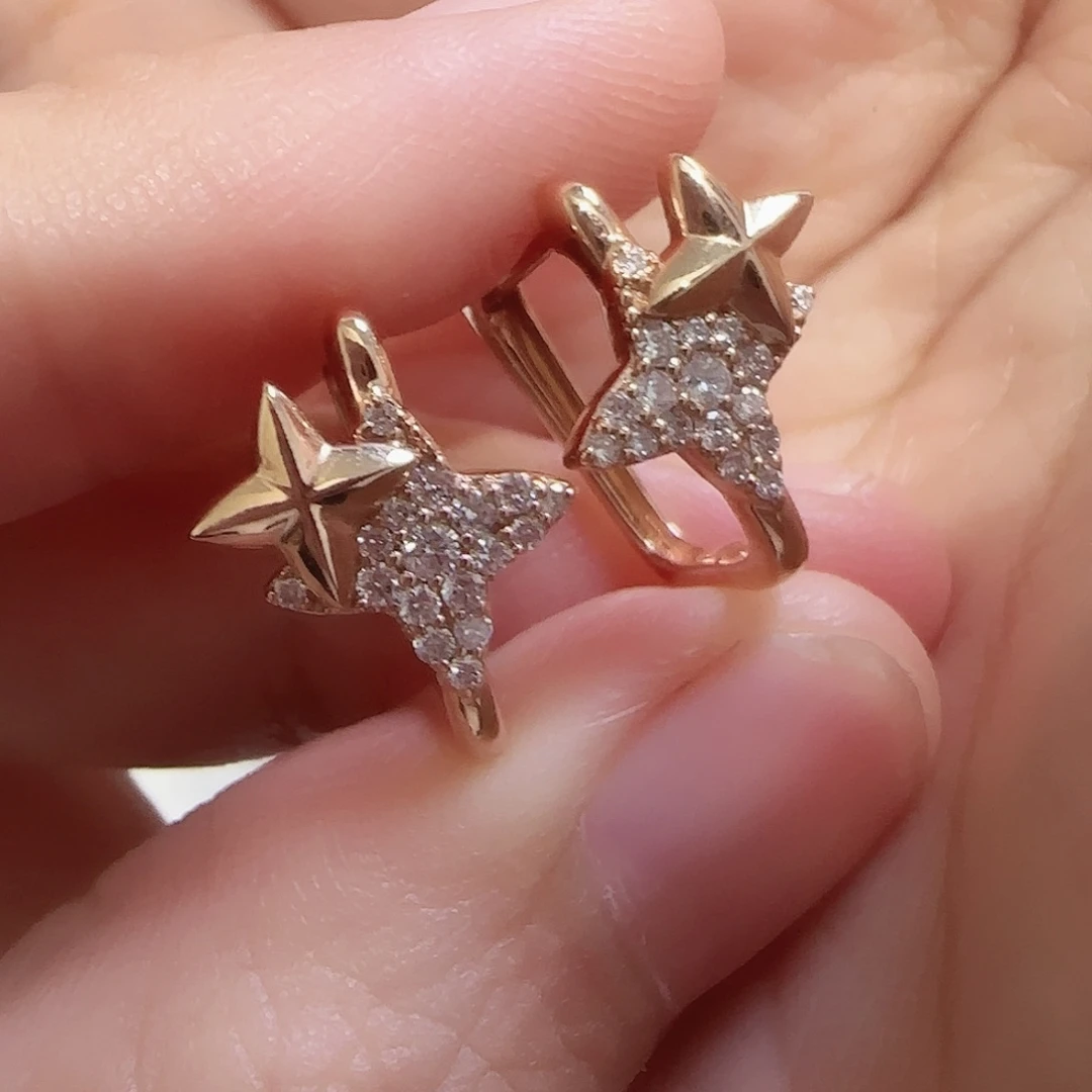 套链18K金镶嵌天然钻石