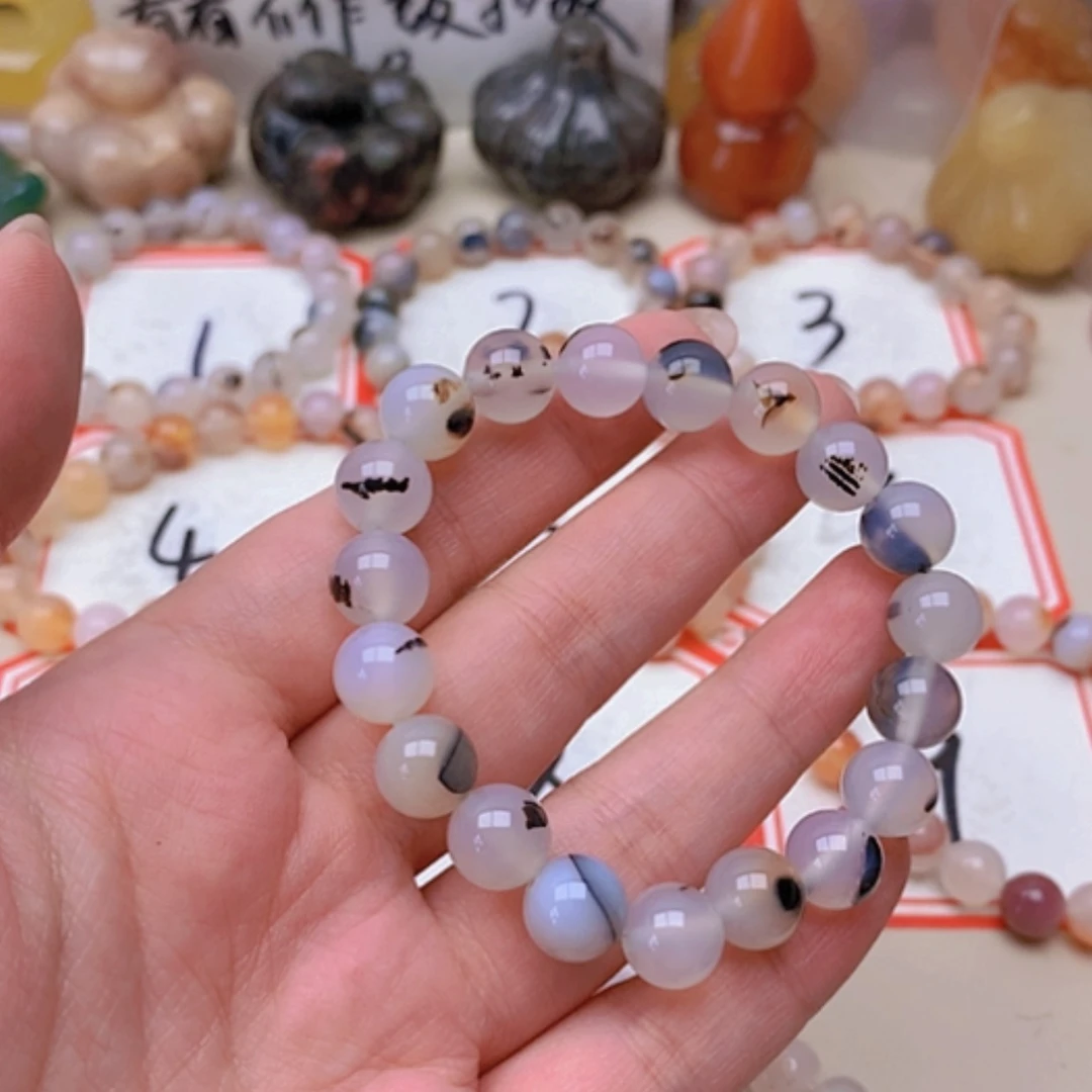 【闪购商品】未镶嵌玛瑙/玉髓珠宝半成品蚯*