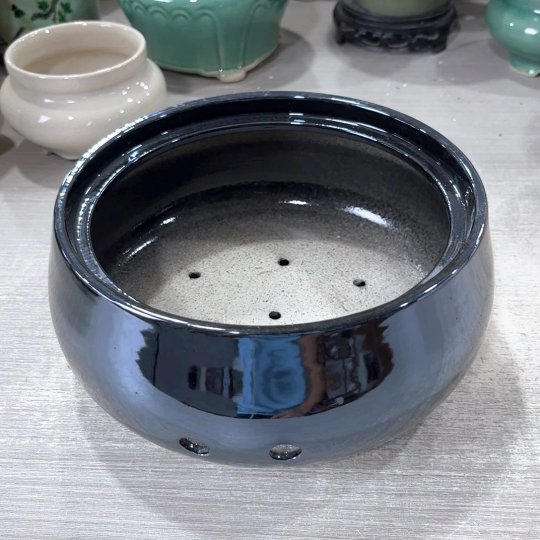 口径   17*8.5陶瓷绿植多肉微瑕花盆