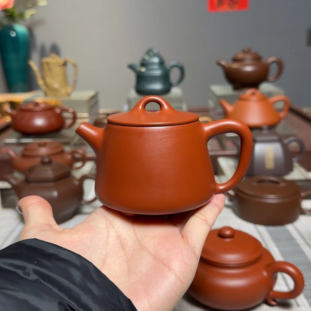 紫砂茶壶鱼*全手工精品精品壶