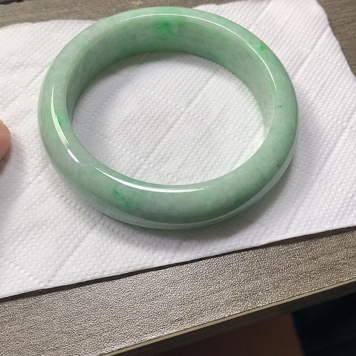 翡翠未镶嵌颈饰57圈