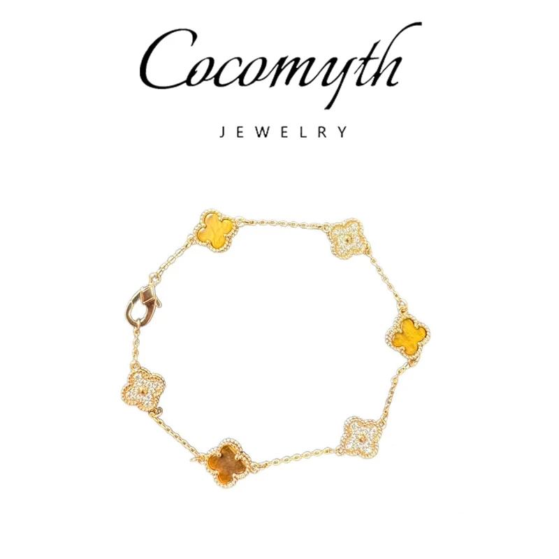 COCOMYTH 轻奢mini六花手链D645