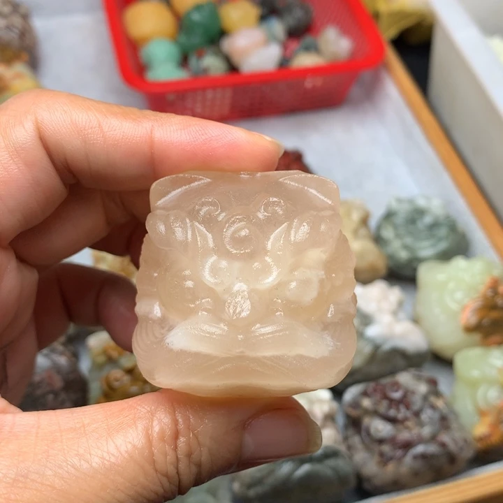 玛瑙/玉髓合金挂件