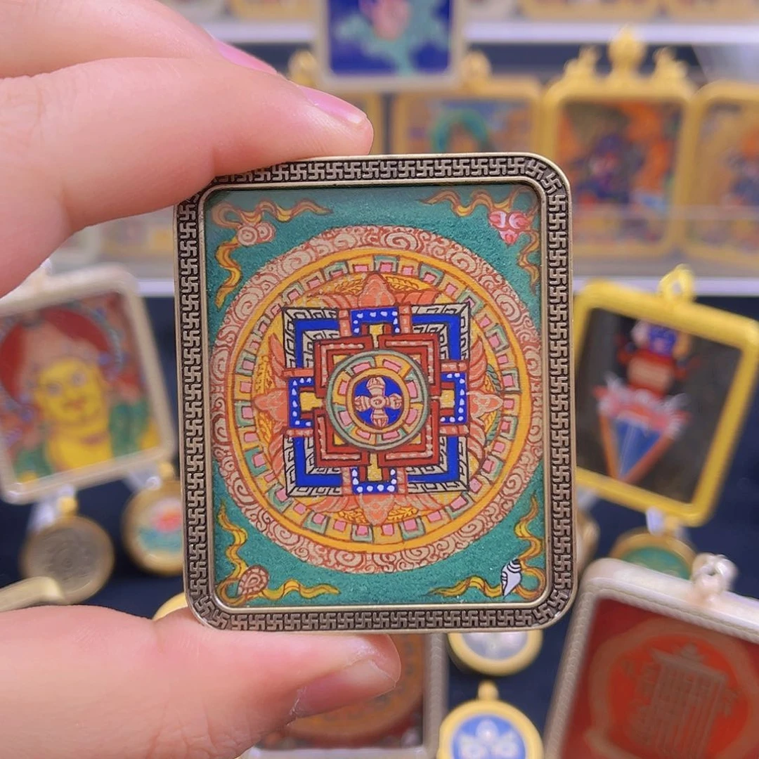 青海热贡纯手绘唐卡