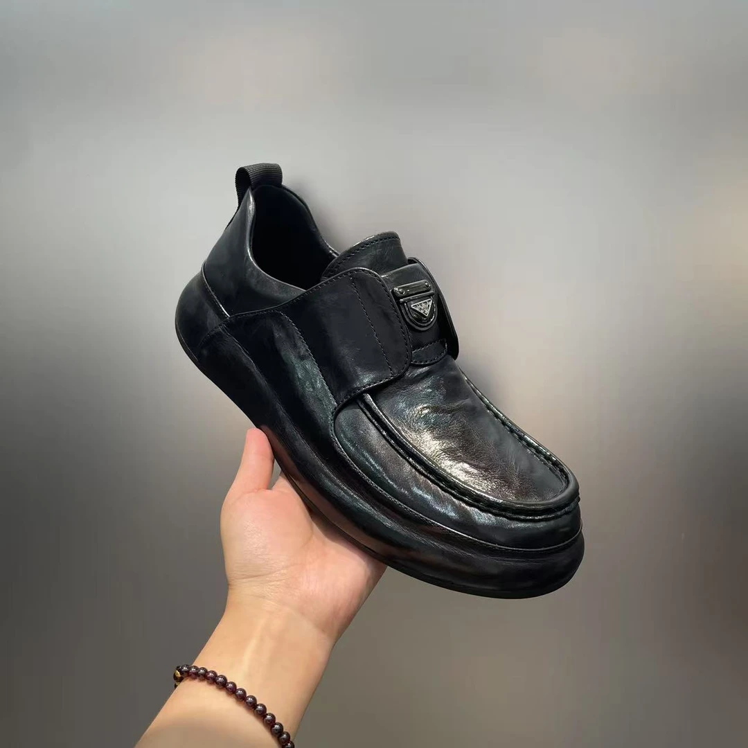 【秋季上新】广州男士真皮包底商务百搭爆版经典时尚休闲鞋22-3