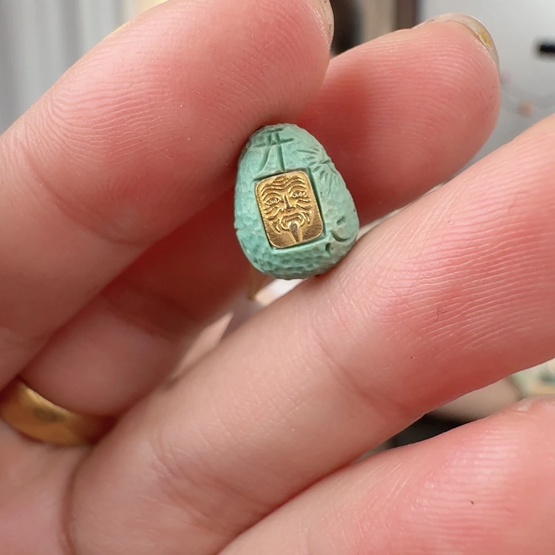 绿松石未镶嵌珠宝半成品