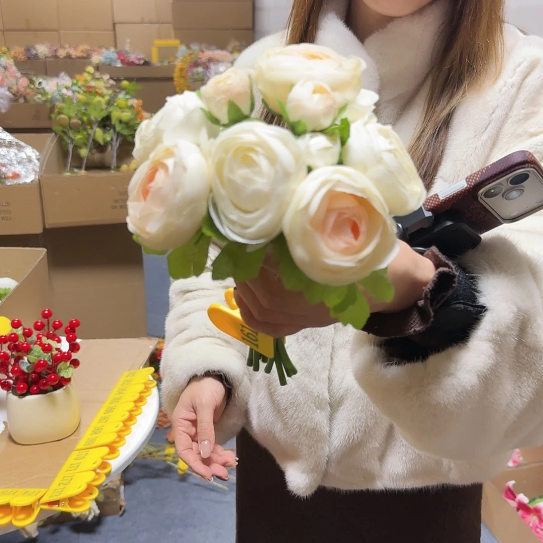 161号「闪购」仿真花，公主请下单