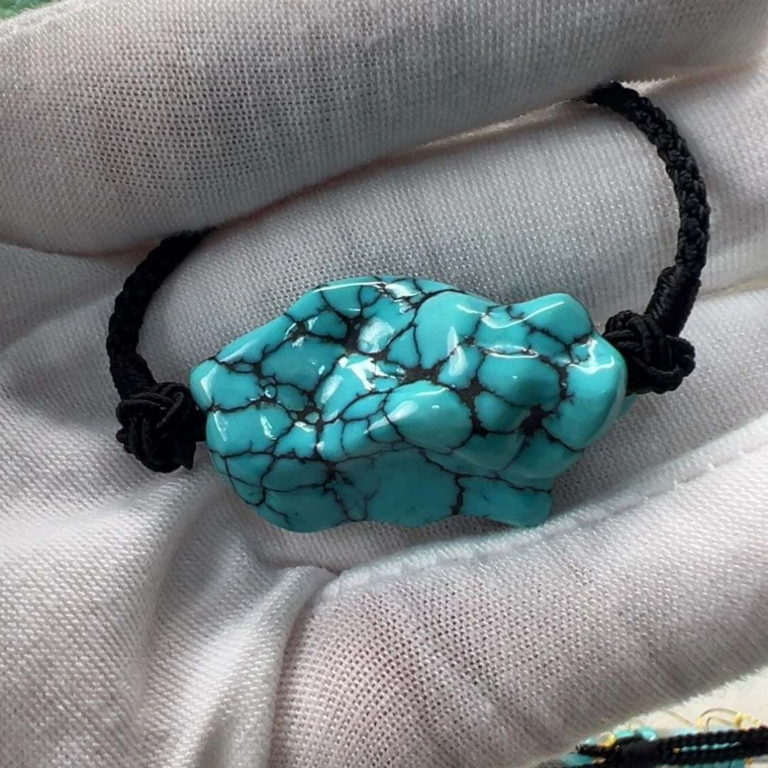 未镶嵌绿松石随形 18.6mm