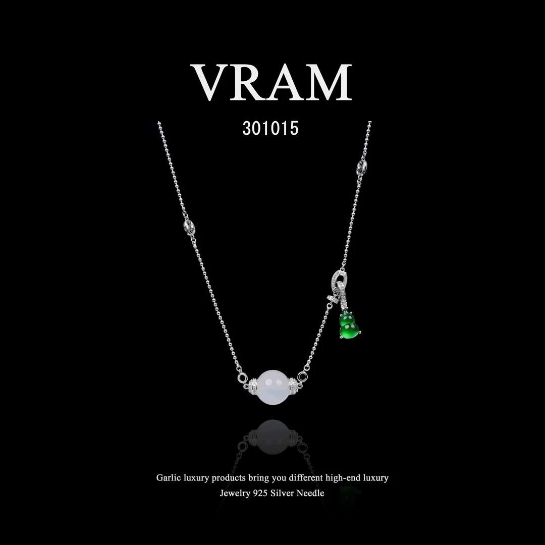 镀K金  VRAM项链~301015（40+5cm）