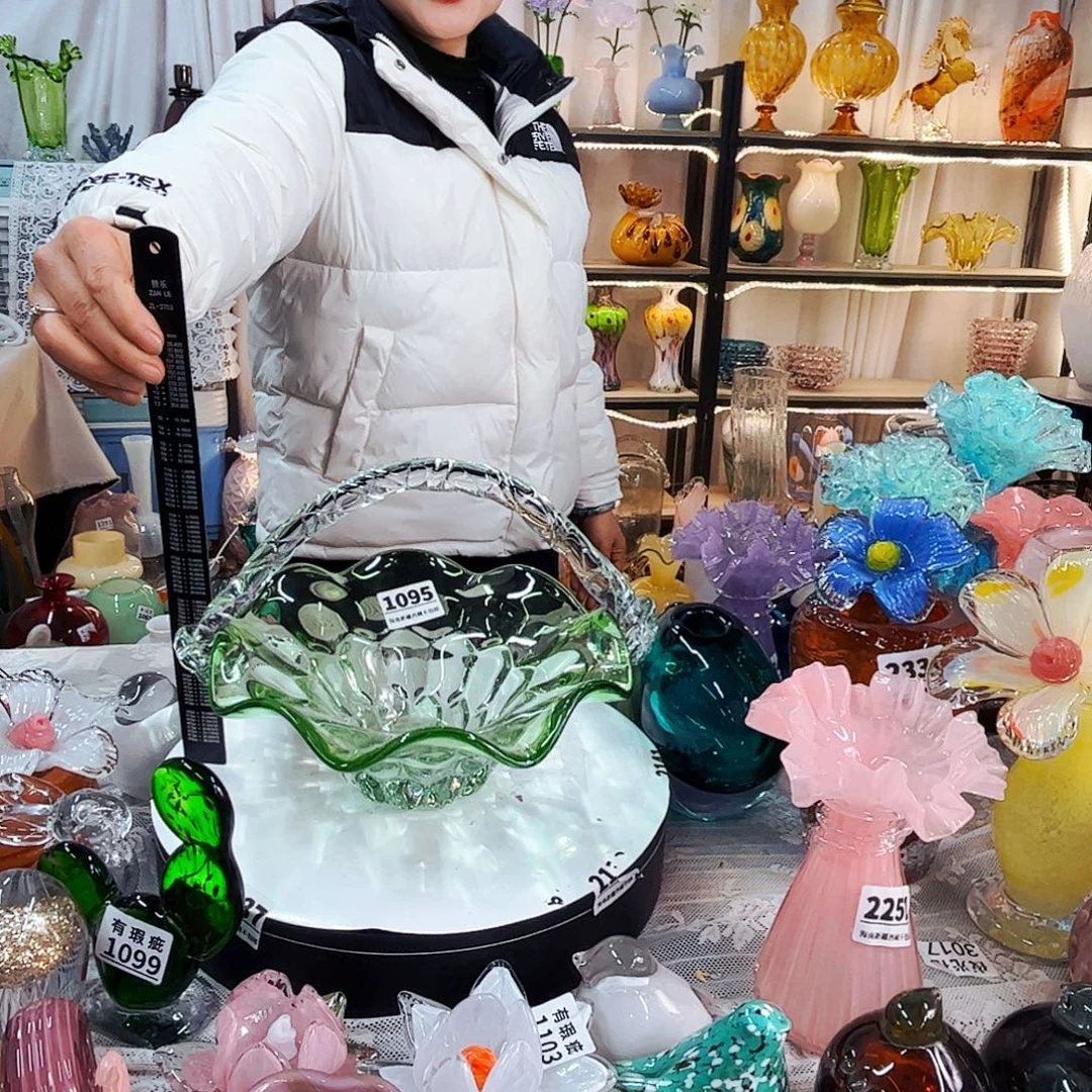 提篮家悦美居琉璃摆件