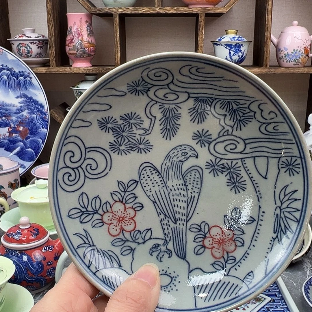 陶瓷摆件景德镇陶瓷567老厂瓷80