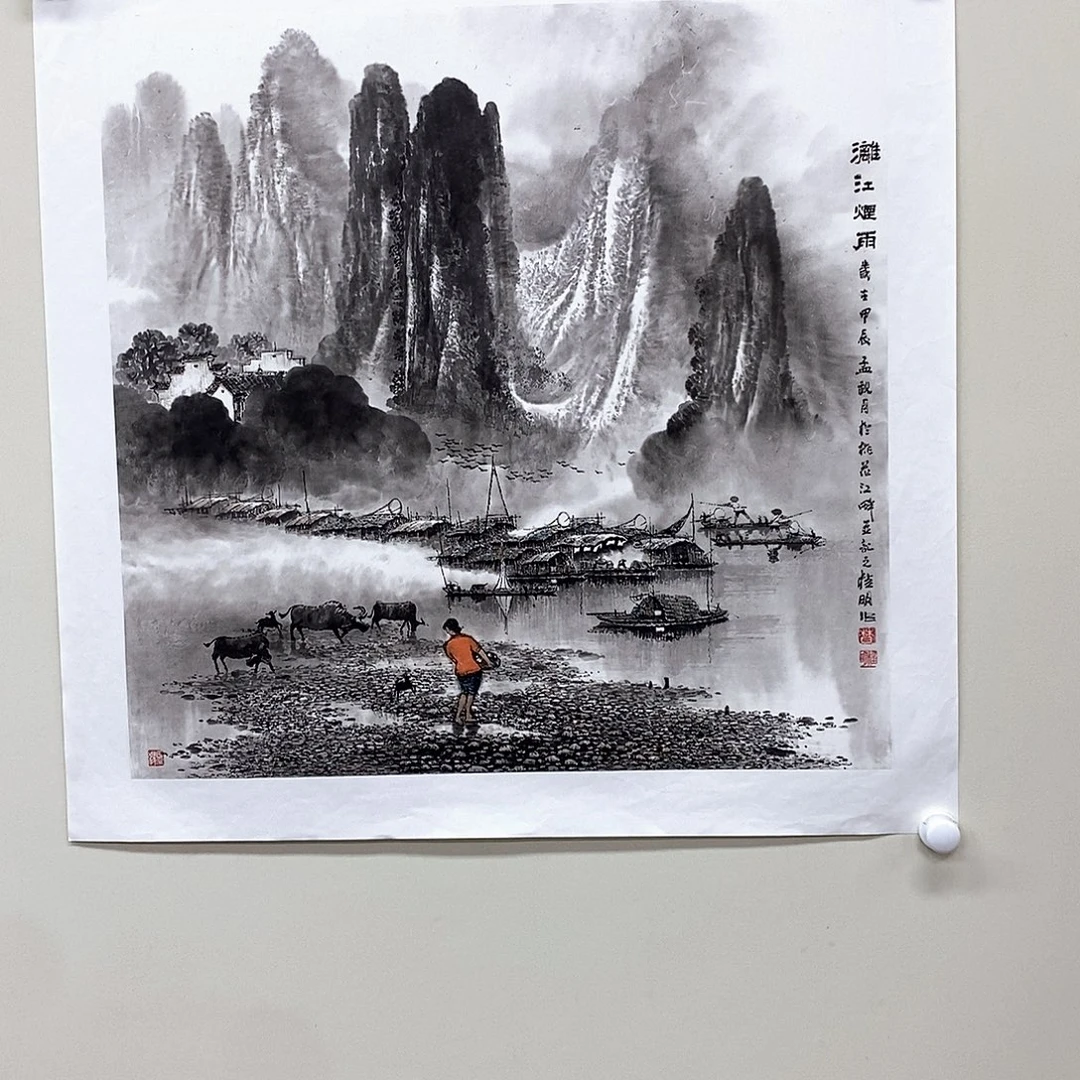 国画莫桂明四尺斗方精品佳作
