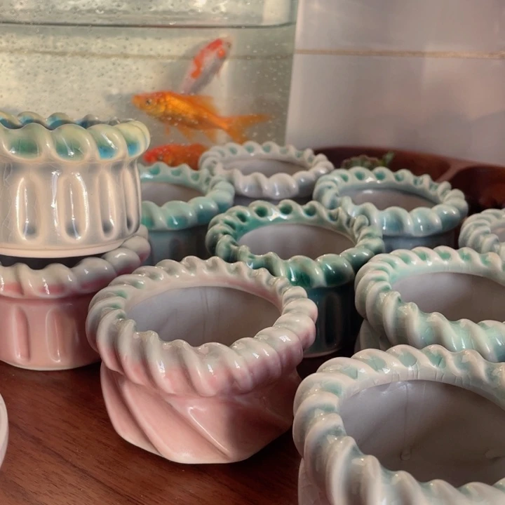 陶瓷7.5*5新年礼物浮力炸随机2个