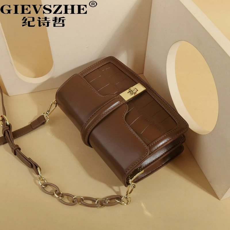 纪诗哲包包女包斜挎包链条单肩包送女友老婆七夕情人节礼物